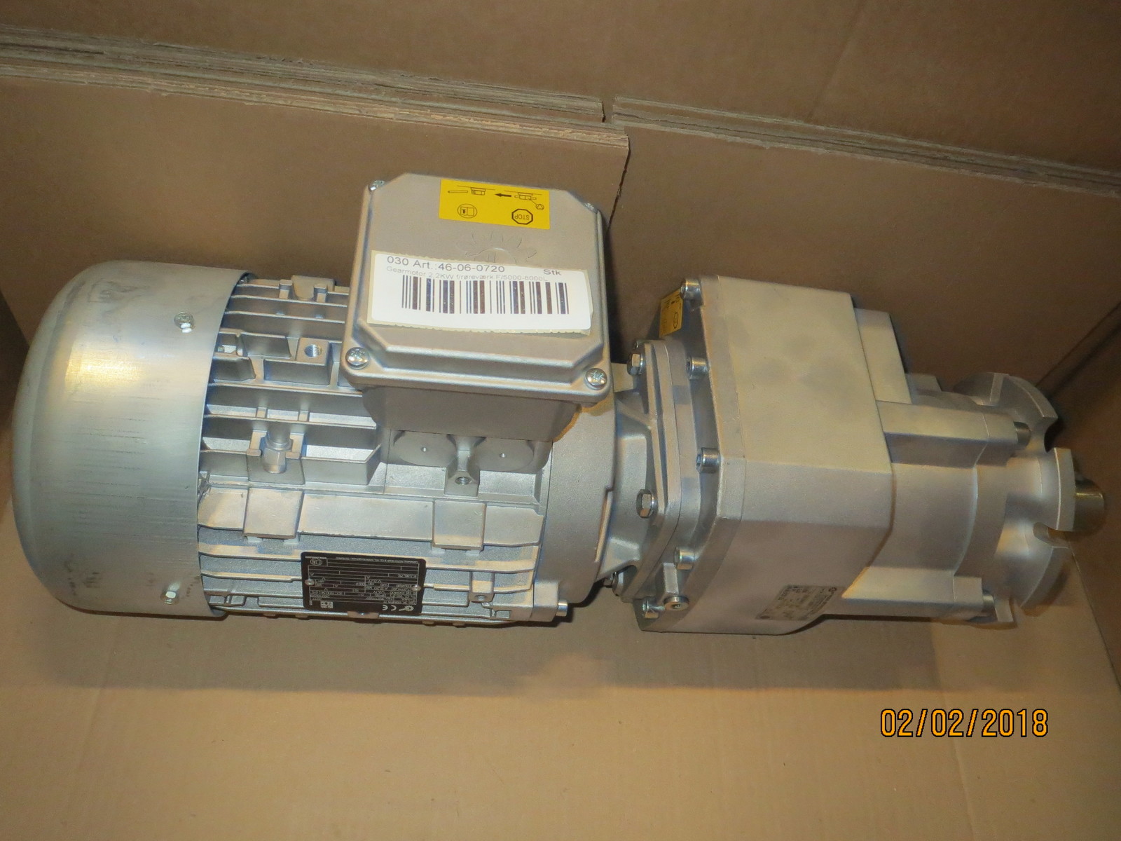 Gear 2.2KW f/agitator 3x400V